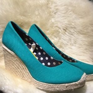 Teal/Green Summer Heels